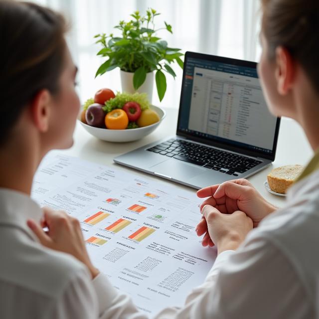 Nutrition consultation and meal planning at Apex Fitness UK